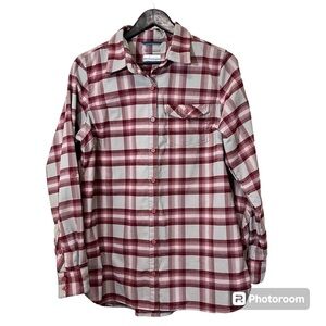 Columbia Omni-Wick Advanced Evaporation Plaid Shacket